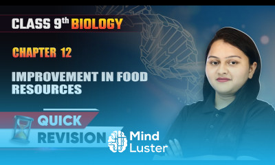 Improvement in Food Resources Quick Revision Class 9 Biology Chapter 12 CBSE 2025 26
