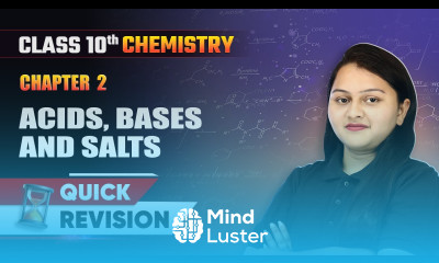 Acids Bases and Salts Quick Revision Class 10 Chemistry Chapter 2 CBSE 2024 25