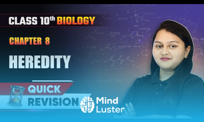 Heredity Quick Revision Class 10 Chemistry Chapter 8 CBSE 2024 25