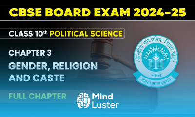 Gender Religion and Caste Full Chapter Class 10 Political Science Chapter 3 CBSE 2024 25