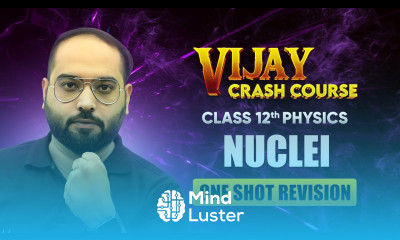 Nuclei One Shot Revision Class 12 Physics Chapter 13 Vijay Crash Course 2024 25 live