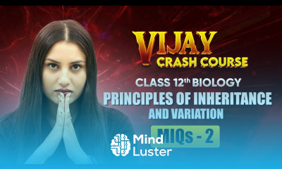 Principles of Inheritance and Variation Most Important Questions Part 2 Class 12 Biology Ch 4