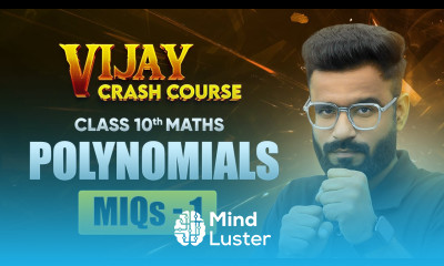 Polynomials Most Important Questions Part 1 Class 10 Maths Vijay Crash Course Chapter 2 live
