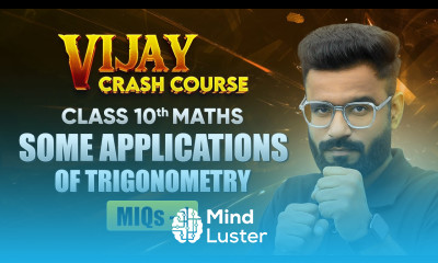 Some Applications of Trigonometry Most Important Questions Part 1 Class 10 Maths Chapter 9