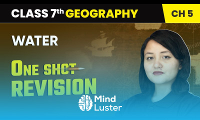 Water One Shot Revision Class 7 Geography Chapter 5 CBSE 2024 25