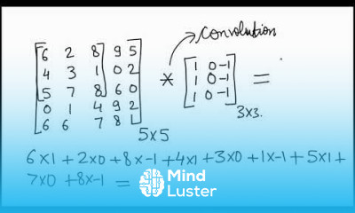 Convolution operation Part 1 in Hindi