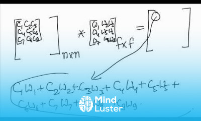 Convolution operation Part 2 in Hindi