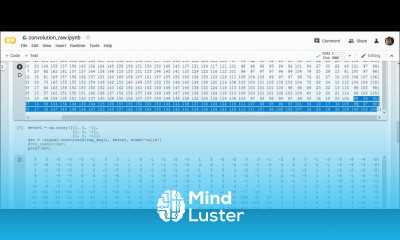 Convolutions explained through program in Hindi