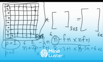 Valid and same convolutions in Hindi