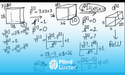 Example of Convolutional layers in a CNN in Hindi