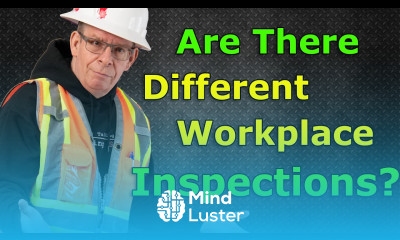 Let s Look at the DIFFERENT types of Workplace Inspections