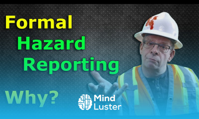 Why FORMAL Hazard Reporting is a SAFETY must And some SOLUTIONS