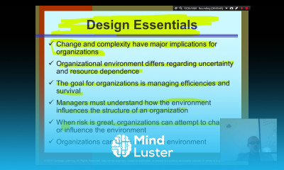 Organization Theory and Design Chapter 2 Part 5 The External Environment