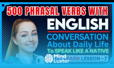 Phrasal Verbs With Daily English Conversation L 7  English Conversation Learn English Vocab 
