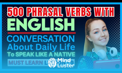 Phrasal Verbs With Daily English Conversation L 9  English Conversation Learn English Vocab 