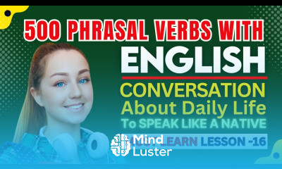 Master Phrasal Verbs With Daily English Conversation L 16  English Conversation Learn English 