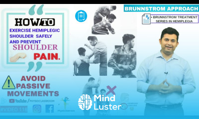 HOW TO EXERCISE HEMIPLEGIC SHOULDER SAFELY AND PREVENT SHOULDER PAIN IN STROKE PATIENTS