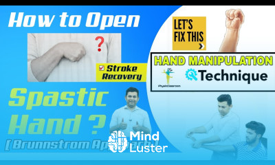 HAND MANIPULATION TECHNIQUE TO FACILITATE FINGER EXTENSION RELEASING IN STROKE HEMIPLEGIA PATIENTS