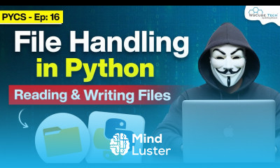 File Handling in Python How to Read and Write Files in Python Full Tutorial PYCS Ep 16