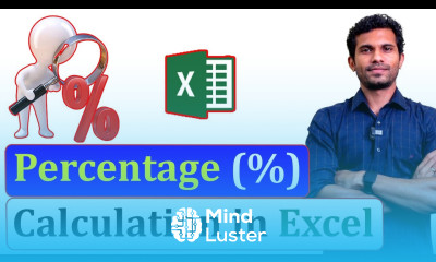 Excel formula to Calculate Percentage