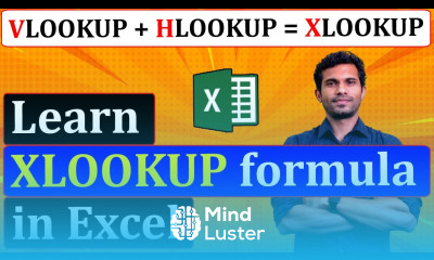 XLOOKUP formula in Excel