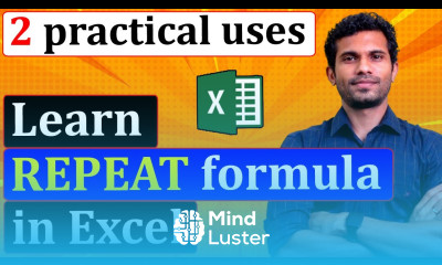 REPT Formula in Excel