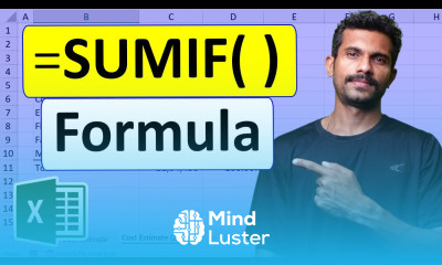 SUMIF formula Excel Beginners Tutorial