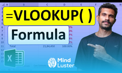 VLOOKUP formula Excel Beginners Tutorial