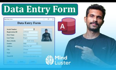 How to create a Data Entry Form in Microsoft Access