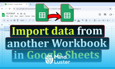How to Import data from one Google Sheets document to another
