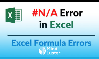 N A Error in Excel