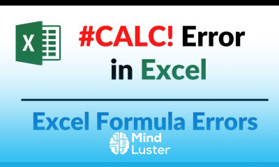 CALC Error in Excel