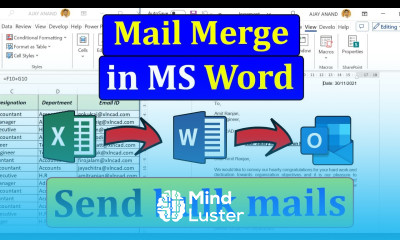 Mail Merge in Microsoft Word