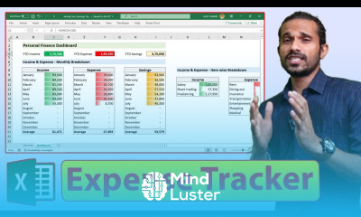 Income and Expense Tracker Excel Tutorial