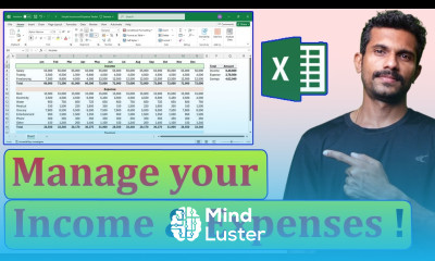 Track Income and Expenses using Excel