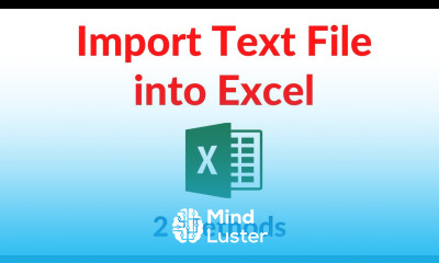 Import Text files into Excel