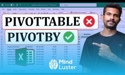 PIVOTBY Function in Excel