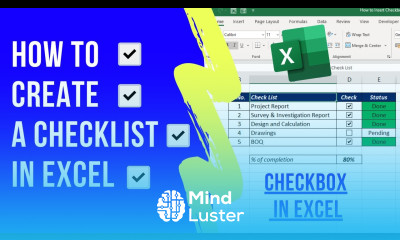 How to Insert Checkbox in Excel