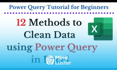 Power Query Tips and Tricks Excel Tutorial for Beginners