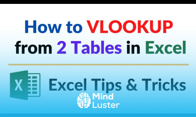 VLOOKUP from Multiple Tables in Excel