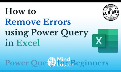 Remove Errors using Power Query in Excel