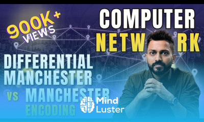 Lec 7 Manchester encoding and differential Manchester encoding in Hindi Computer Network