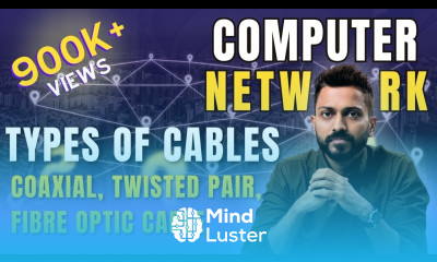 Lec 9 Types Of Cables in Computer Networks Coaxial twisted pair fibre optic cable