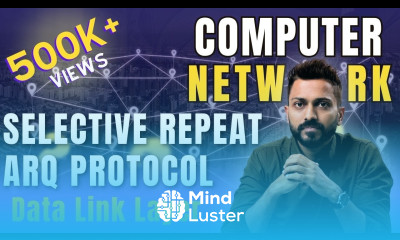 Lec 24 Selective Repeat ARQ Automatic Repeat Request Data Link Layer