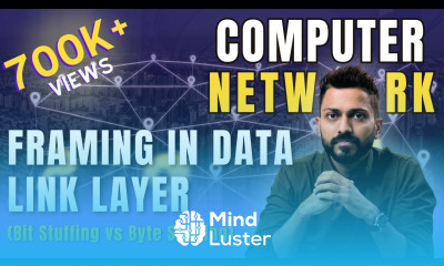 Lec 26 Framing in Data Link Layer Bit Stuffing vs Byte Character Stuffing