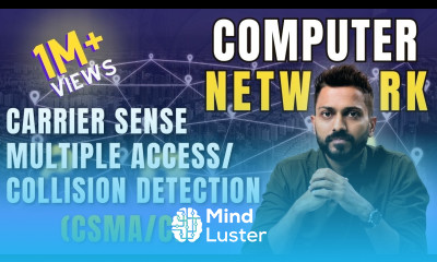 Lec 35 Carrier Sense Multiple Access Collision Detection CSMA CD Computer Networks