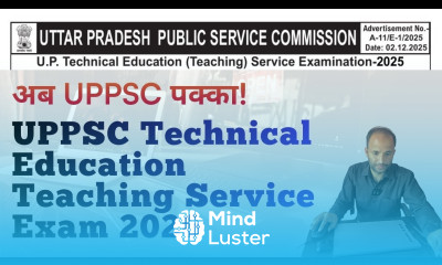 Introduction UPPSC Technical Education Teaching Service Exam 2026 CS Complete Course Start
