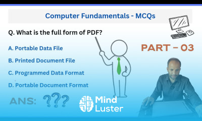 Computer Top 500 MCQs Computer Fundamentals Part 03 Easy Questions for Computer Exams