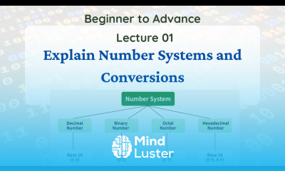 Lec 01 What is Number System Conversion Types Decimal Binary Octal and Hexadecimal