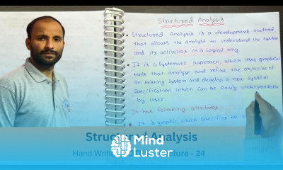 Structured Analysis in Software Engineering Tutorials in Hindi Lec 24